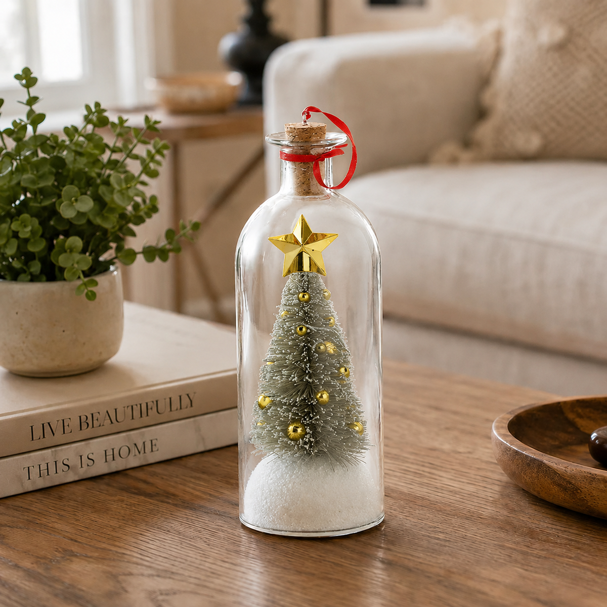 🎅🎄Recordable Christmas Tree Message-in-a-Bottle