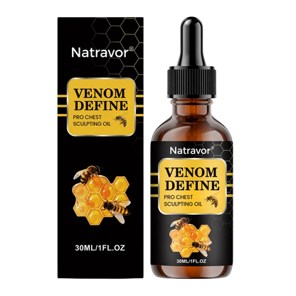 🔥 MEN’S CHEST-CONTOUR UPGRADE💪 Natravor® VenomDefine Pro Chest Sculpting Oil 🐝 Daily Bee Venom Support for a Firmer-Looking, More Defined Chest🔥