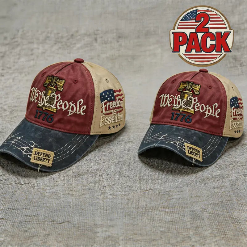 LAST DAY 70% OFF-2026 We The People  Vintage Baseball Cap