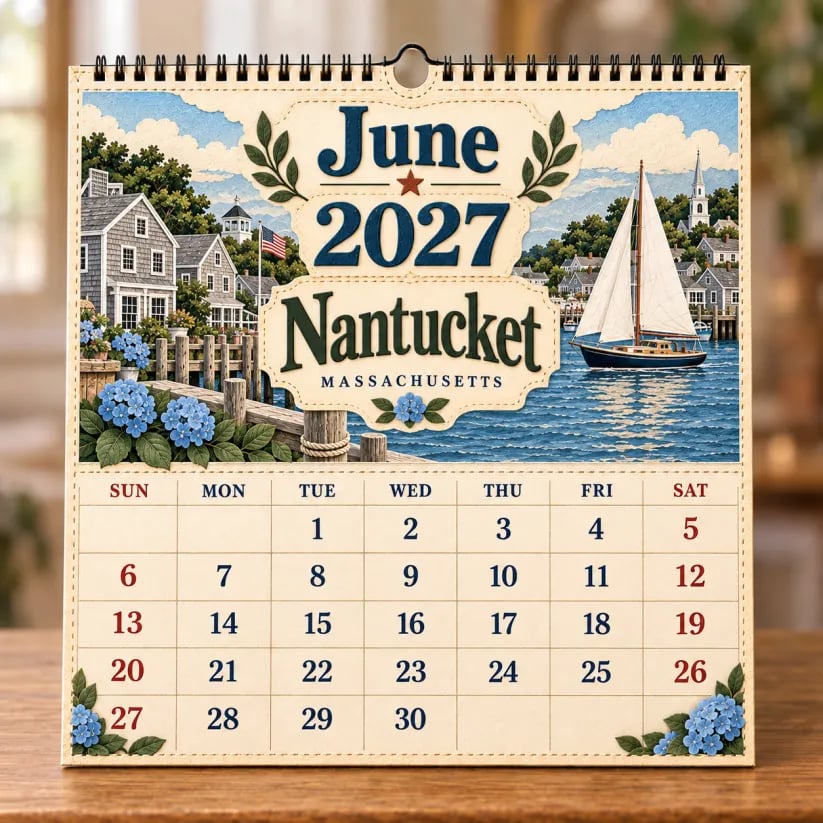 🧳 2027 Timeless American Destinations Wall Calendar
