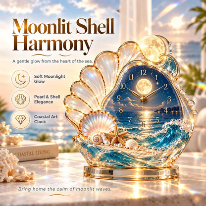 🌊🌊 Coastal Glow Crystal Clock Collection — Bring the Beauty of the Sea Home ✨