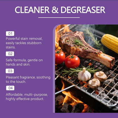 🧼Fast-Acting Heavy-Duty Grill Degreaser Spray