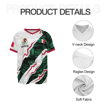 Men's Mexico Aztec Calendar Style Jerseys