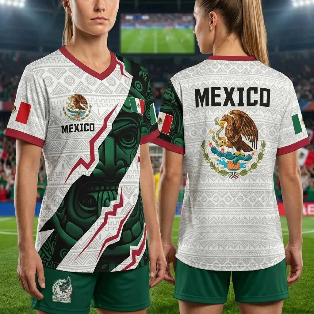 Men's Mexico Aztec Calendar Style Jerseys