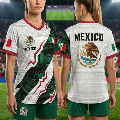 Men's Mexico Aztec Calendar Style Jerseys