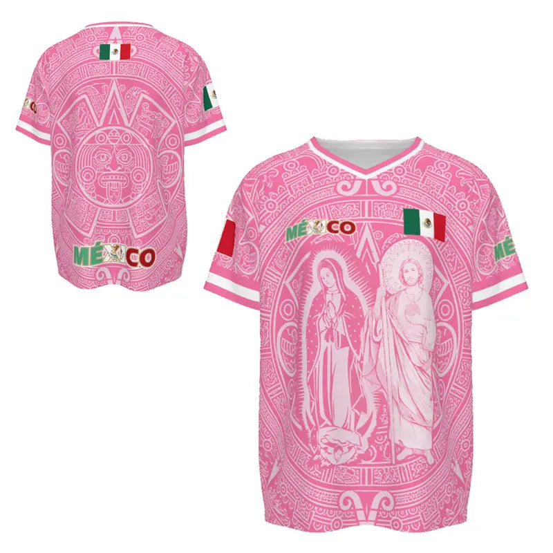 Men's Mexico Aztec Calendar Style Jerseys