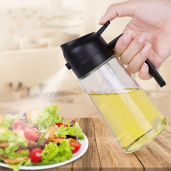HOT SALE2 in 1 Glass Oil Sprayer & Dispenser(Buy 2 Get 10% OFF)