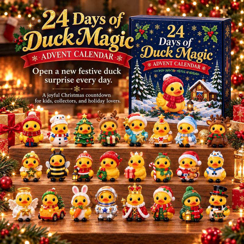 🎄24 Days of Duck Magic Advent Calendar🐥3D