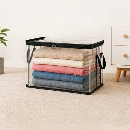 🎁 Sale 49% OFF📦Large Heavy-Duty Thick Plastic Clear Storage Bag for Clothes, Moving & Storage