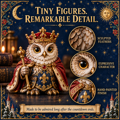 🎄📅24 Days of Peculiar Medieval Owls🦉