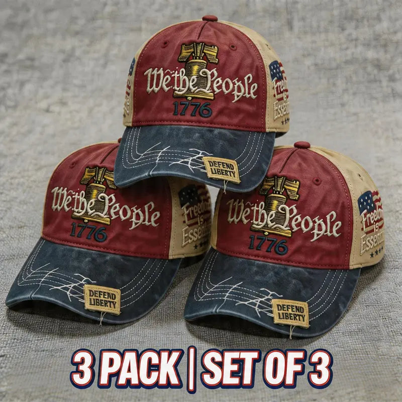 LAST DAY 70% OFF-2026 We The People  Vintage Baseball Cap
