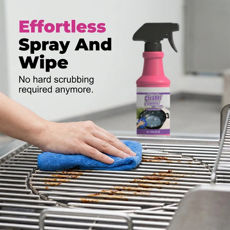 🧼Fast-Acting Heavy-Duty Grill Degreaser Spray