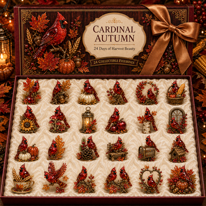 ⏰Last day 50% off🔥✨24-Day Advent Calendar - Cardinal