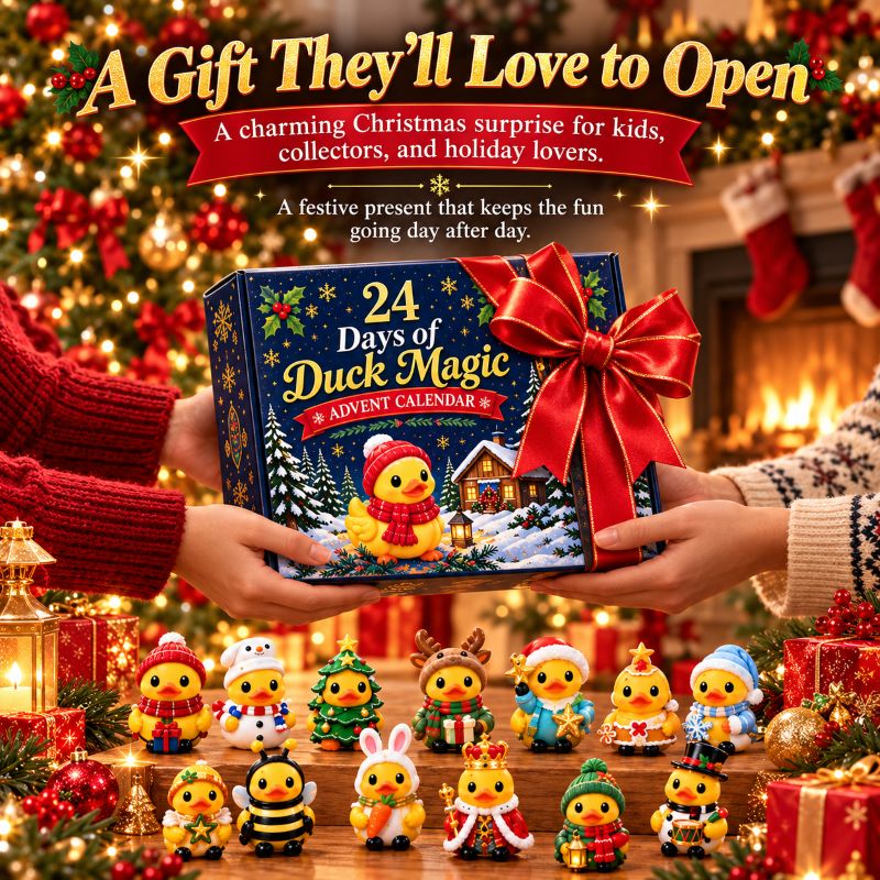 🎄24 Days of Duck Magic Advent Calendar🐥3D