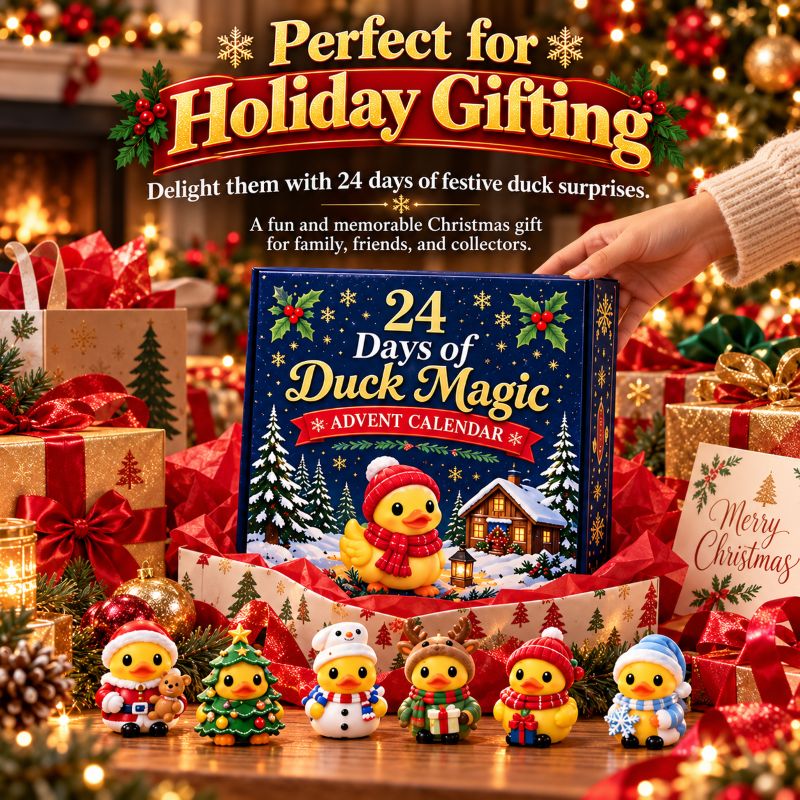 🎄24 Days of Duck Magic Advent Calendar🐥3D