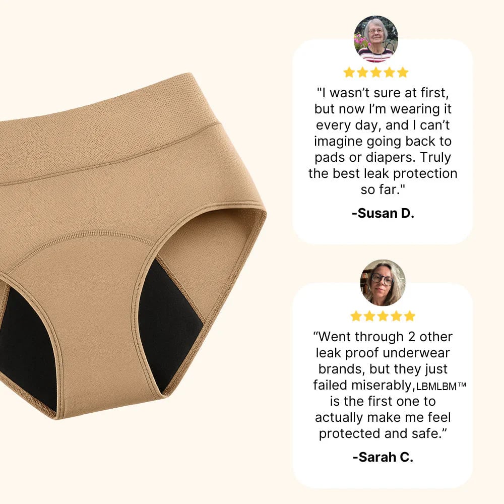 🍀FDA-Certified: 59% OFF|100% Leak-Proof Underwear(Say Goodbye to Awkwardness and Worry)