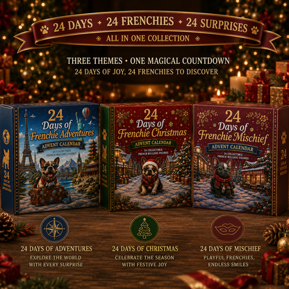 🎄🐶 2026 French Bulldog Advent Calendar – 24 Days of Frenchie Mischief