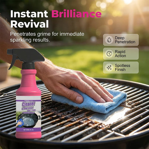 🧼Fast-Acting Heavy-Duty Grill Degreaser Spray