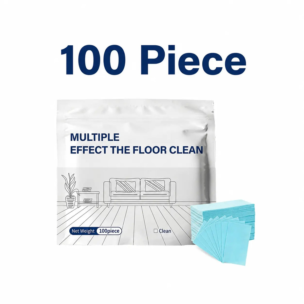 🧼MRAVION® 100 Piece Floor Cleaning Tablets Multi-Surface Antibacterial Cleaner for Hardwood, Tile & Laminate