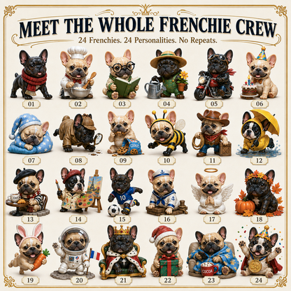 🎄🐶 2026 French Bulldog Advent Calendar – 24 Days of Frenchie Mischief