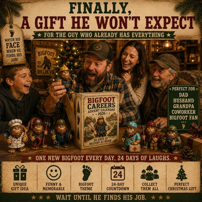 👣🎄 Bigfoot Advent Calendar 2026 – 24 Days of Wild Adventures 🎁🌲