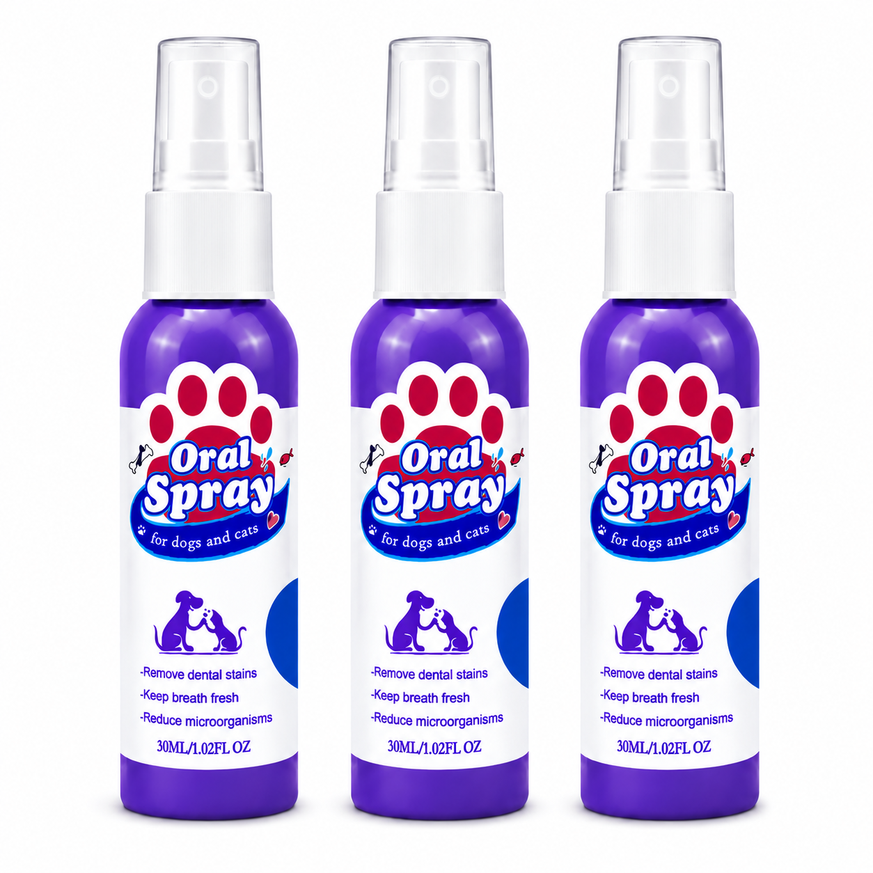 No-Brushing Pet Oral  Spray for Dogs & Cats🐾