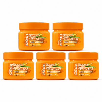 ✨ Turmeric Glow Scrub — Buff Away Dull, Rough Skin for a Softer, Smoother-Looking Glow 🧡