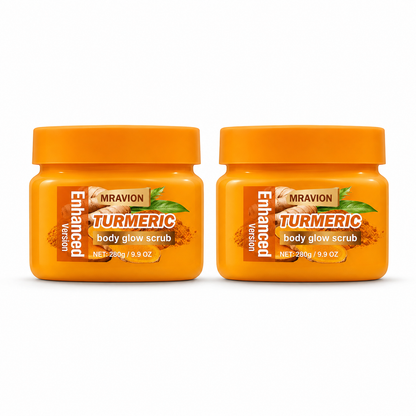 ✨ Turmeric Glow Scrub — Buff Away Dull, Rough Skin for a Softer, Smoother-Looking Glow 🧡