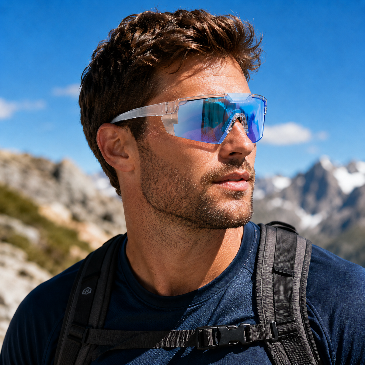 ☀️🕶️UV400 Photochromic Polarized Safety Glasses – 🥇Impact Resistant Outdoor Sports & Work Eyewear✨