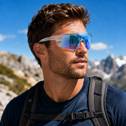 ☀️🕶️UV400 Photochromic Polarized Safety Glasses – 🥇Impact Resistant Outdoor Sports & Work Eyewear✨