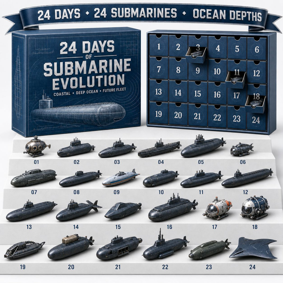 🔥50% Off Last Day🔥 - 2026 Space Exploration Legends Advent Calendar – 24 Days of Space Missions, 24 Collectible Surprises