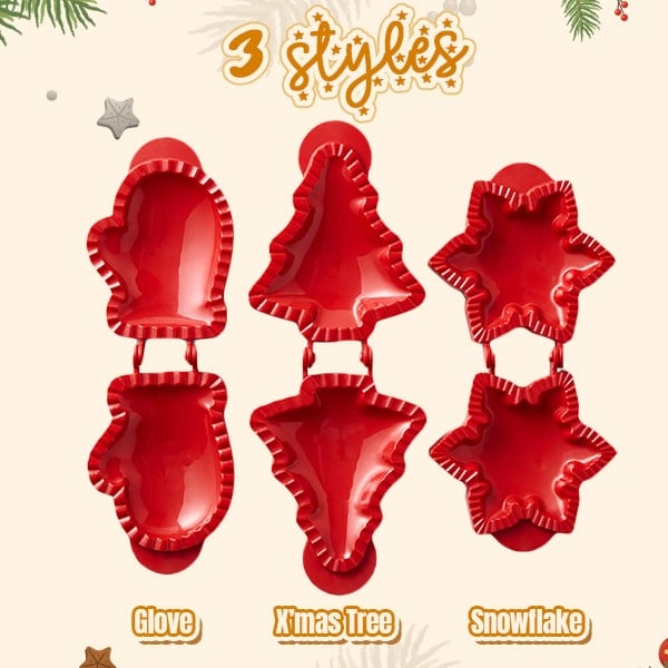 Hot SaleChristmas One-press Hand Pie Maker