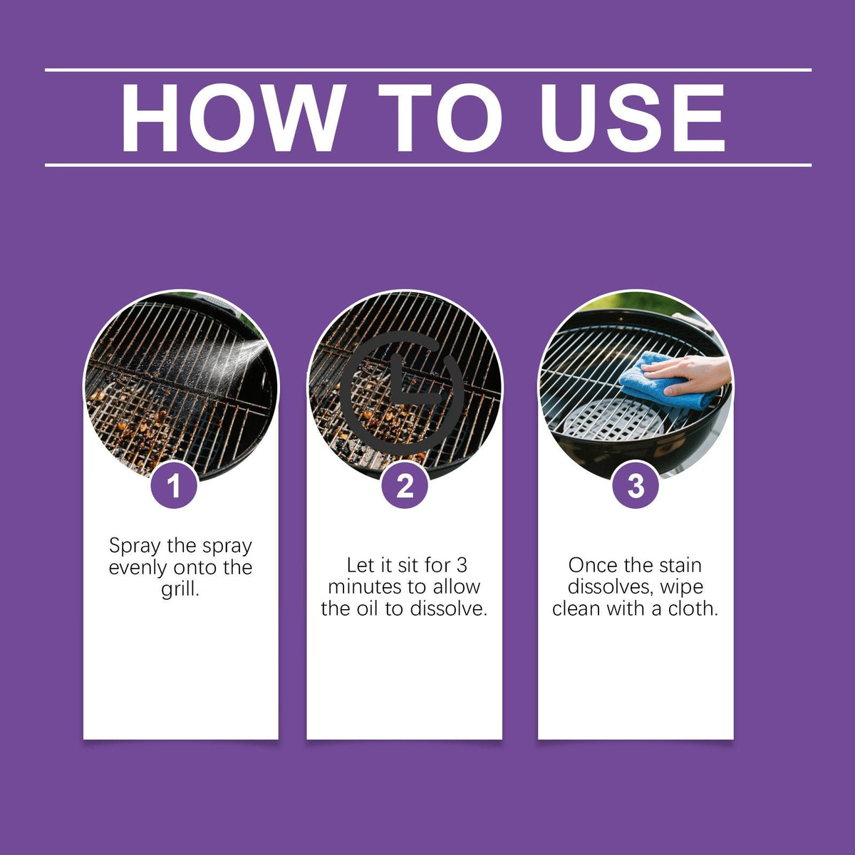 🧼Fast-Acting Heavy-Duty Grill Degreaser Spray