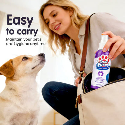 Stop Your Pet’s Bad Breath in 7 Days - Teeth Cleaning Spray for Pets