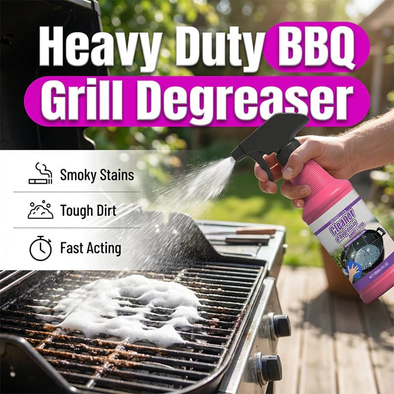 🧼Fast-Acting Heavy-Duty Grill Degreaser Spray