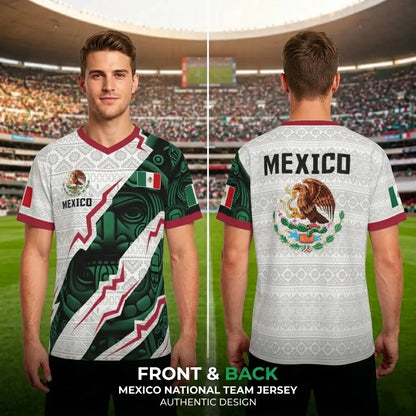 Men's Mexico Aztec Calendar Style Jerseys