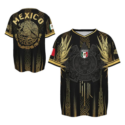 Men's Mexico Aztec Calendar Style Jerseys