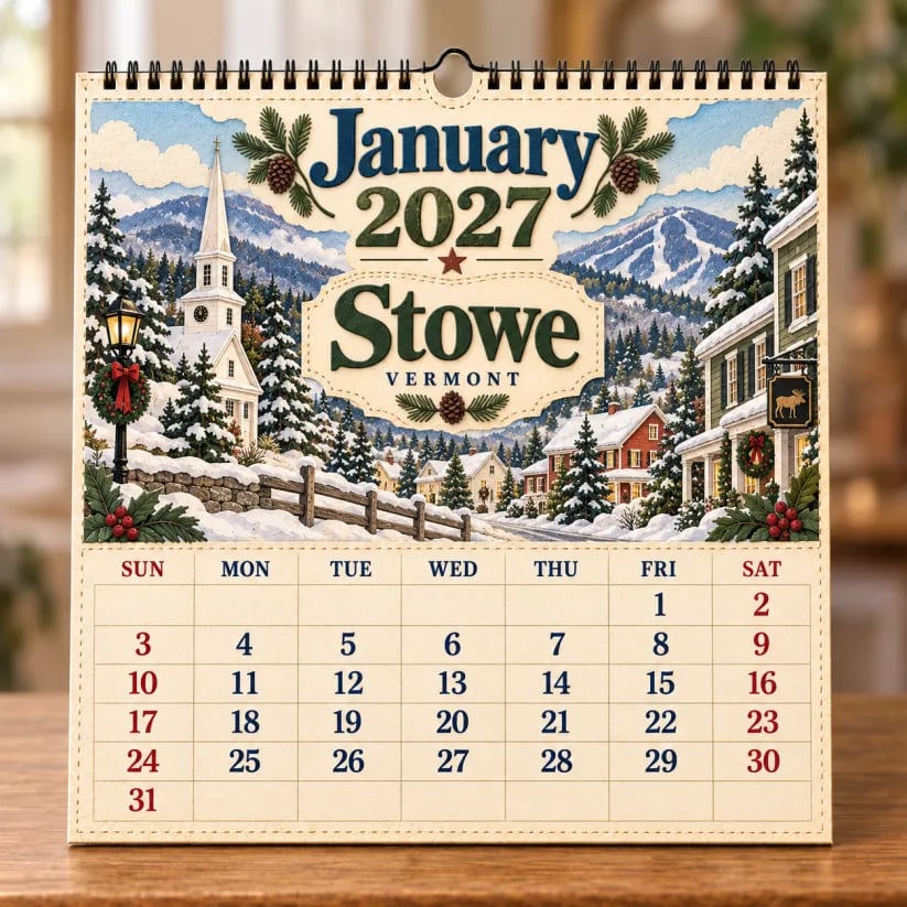 🧳 2027 Timeless American Destinations Wall Calendar