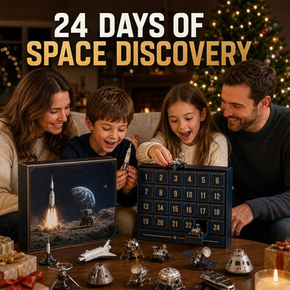 🔥50% Off Last Day🔥 - 2026 Space Exploration Legends Advent Calendar – 24 Days of Space Missions, 24 Collectible Surprises