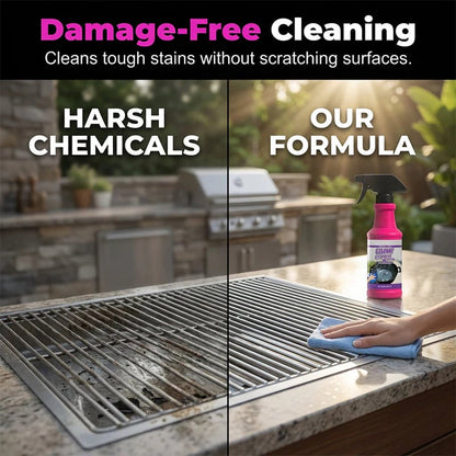 🧼Fast-Acting Heavy-Duty Grill Degreaser Spray