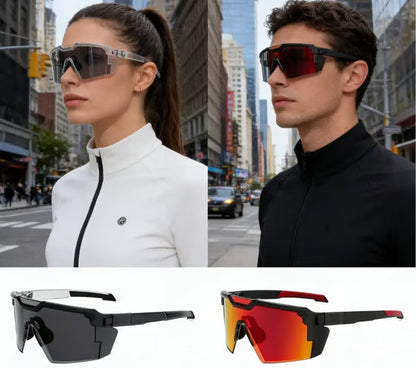 ☀️🕶️UV400 Photochromic Polarized Safety Glasses – 🥇Impact Resistant Outdoor Sports & Work Eyewear✨