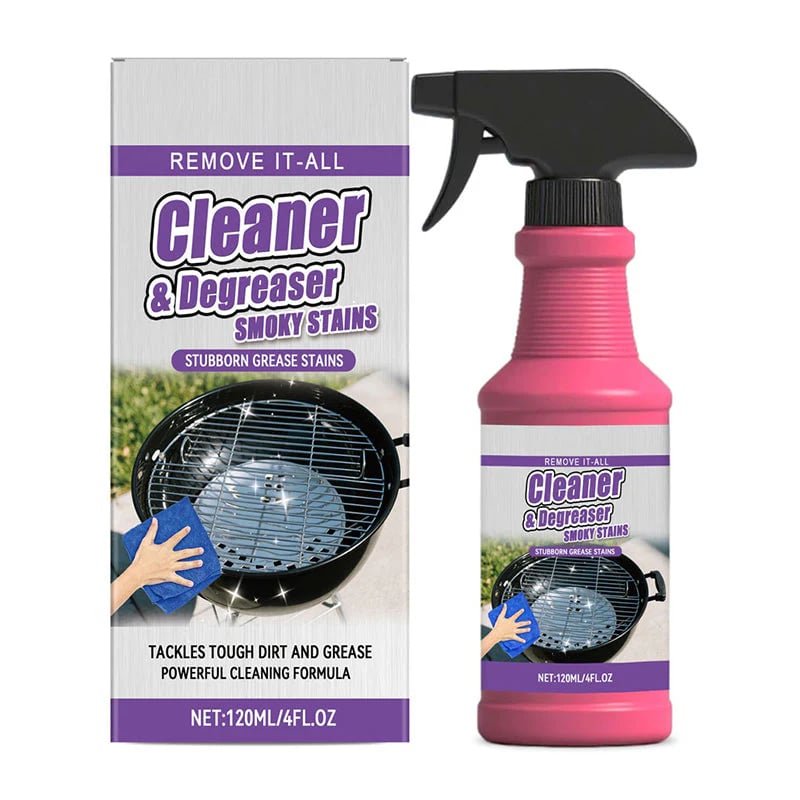 🧼Fast-Acting Heavy-Duty Grill Degreaser Spray